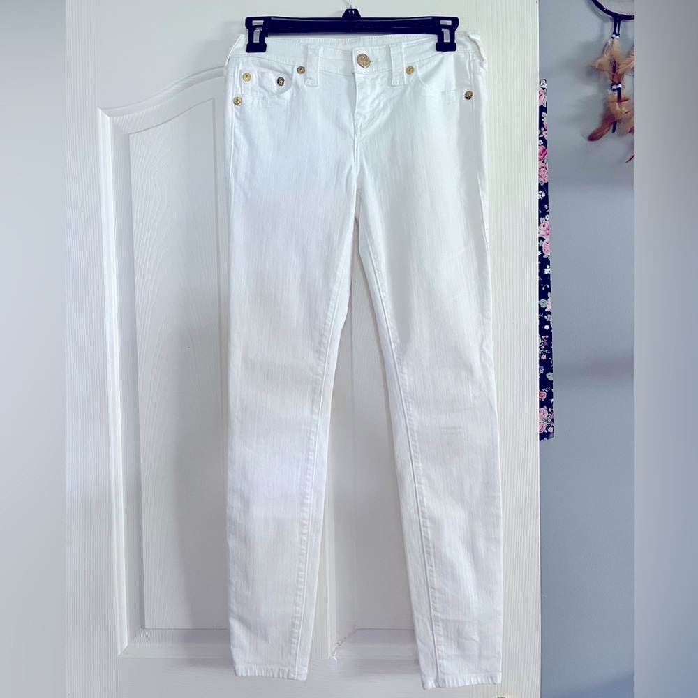 White True Religion Jeans